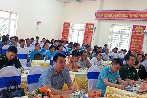 Tập huấn nghiệp vụ dân vận cho cán bộ cơ sở và người có uy tín tại xã Mường Mìn