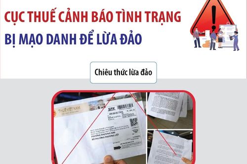 Cục Thuế cảnh báo tình trạng bị mạo danh để lừa đảo