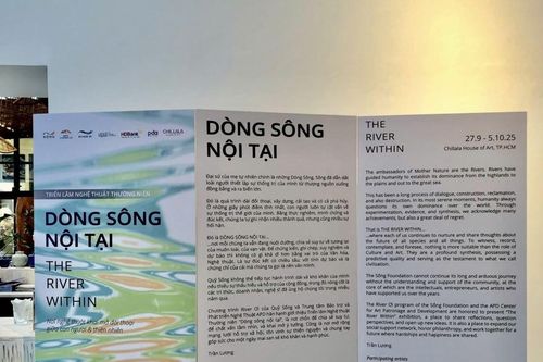 Nghệ thuật và thiên nhiên cùng hòa nhịp trong 'Dòng sông nội tại'