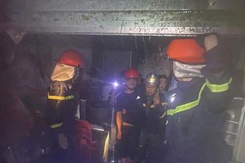 Lực lượng Công an nỗ lực cứu nhiều người gặp nạn giữa tâm bão
