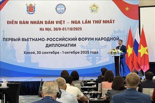 Bế mạc Diễn đàn Nhân dân Việt - Nga lần thứ nhất