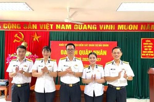 Đại hội Quân nhân Khối Tòa án, Viện kiểm sát quân sự Quân chủng Hải quân nhiệm kỳ 2025-2027
