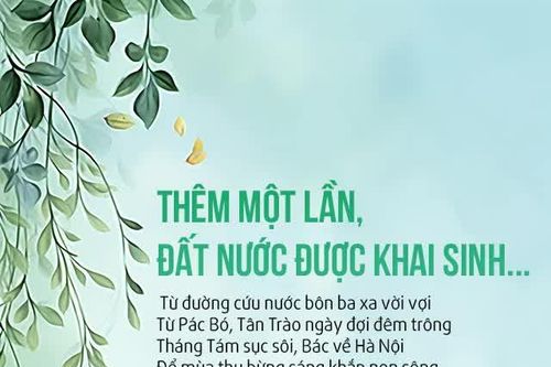 Thêm một lần, đất nước được khai sinh...
