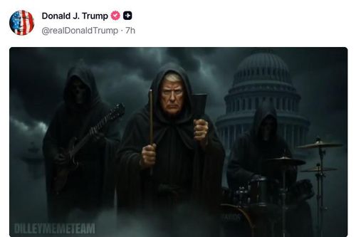 Ông Trump gây sốc bằng đoạn video AI về 'Dự án 2025', biến giám đốc ngân sách thành tử thần