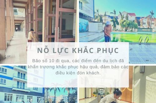 Ngành du lịch tăng tốc, bứt phá vươn lên sau bão số 10