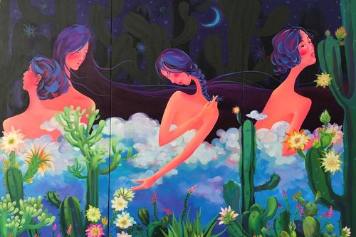 Triển lãm 'Màu phái đẹp' tôn vinh vẻ đẹp và tâm hồn người phụ nữ Việt