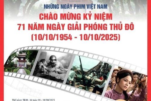 Kỷ niệm 71 năm Ngày Giải phóng Thủ đô: Chiếu miễn phí ba bộ phim đặc biệt
