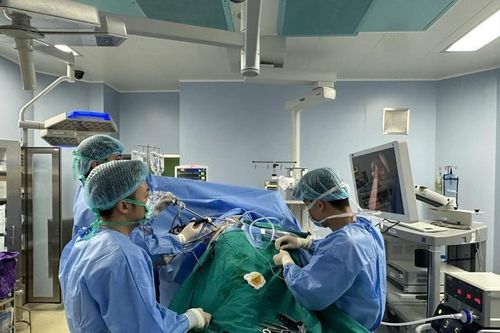 Lần đầu phẫu thuật thành công khối phình khổng lồ động mạch thận có ghép thận tự thân