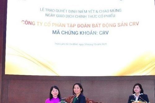 Hơn 672,4 triệu cổ phiếu CRV chính thức niêm yết trên HOSE