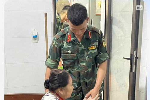 Thư của một kiều bào Đức cảm ơn bộ đội giúp dân vùng lũ Thái Nguyên