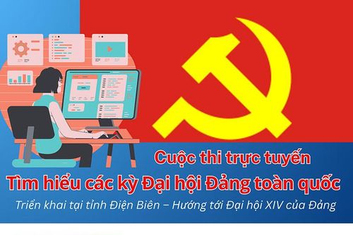 (Infographic) Cuộc thi trực tuyến tìm hiểu các kỳ Đại hội Đảng toàn quốc