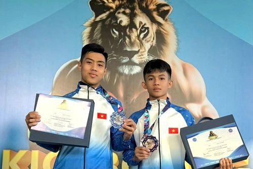 Quảng Ngãi có 2 vận động viên đoạt Giải Cúp Kickboxing thế giới