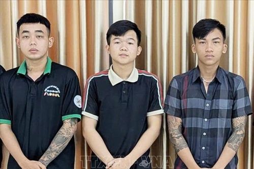 Bắt giữ nhóm đối tượng giả danh công an để cướp tài sản