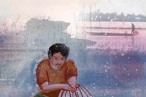 Mùa lụt quê tôi