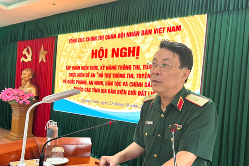 Tổng cục Chính trị Quân đội nhân dân Việt Nam khai mạc lớp bồi dưỡng Đề án 1219 khu vực phía Bắc
