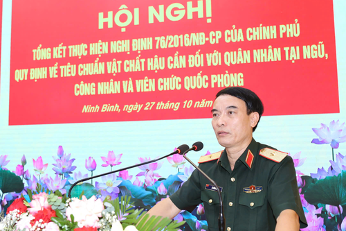 Quân đoàn 12 tổng kết Nghị định số 76 của Chính phủ