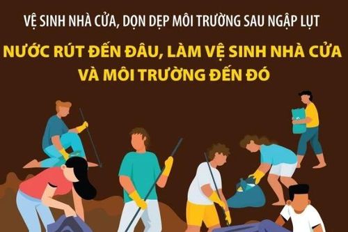 Nước rút đến đâu, làm vệ sinh nhà cửa và môi trường đến đó