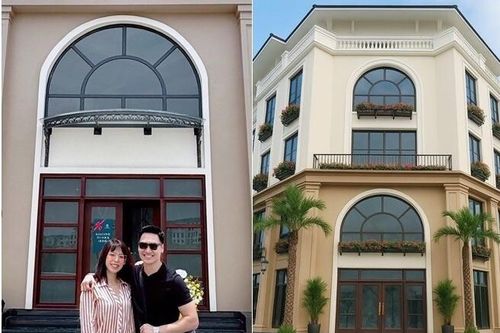 Biệt thự 3 mặt tiền bề thế đang xây của diễn viên Mạnh Trường
