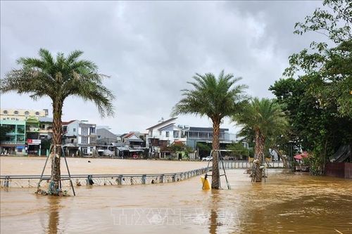 Huế: Nước sông đang lên, nguy cơ ngập lụt trở lại
