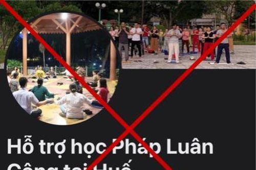 Cảnh giác với hoạt động Pháp Luân Công