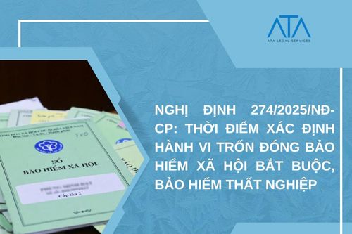 Thời điểm xác định hành vi trốn đóng bảo hiểm xã hội bắt buộc, bảo hiểm tự nguyện