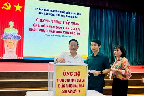 Gia Lai tiếp nhận gần 89 tỷ đồng ủng hộ khắc phục hậu quả bão số 13