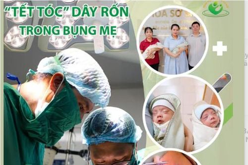 Ca đặc biệt trong sản khoa, dây rốn song thai xoắn chặt 'tác phẩm tết tóc'