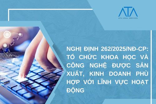 Nghị định 262: Tổ chức KH&CN được sản xuất, kinh doanh phù hợp với lĩnh vực hoạt động