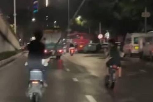Xử lý nhóm thiếu niên cầm gậy, gây rối trật tự công cộng trên đường Trần Khát Chân