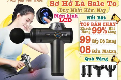 Bác sĩ cảnh báo sử dụng súng massage vùng cổ vai gáy có thể gây tổn thương nghiêm trọng