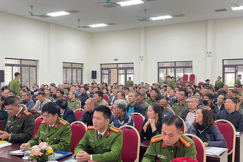 Trân trọng ý kiến đóng góp của nhân dân để hoàn thiện hơn nữa lực lượng Công an cơ sở