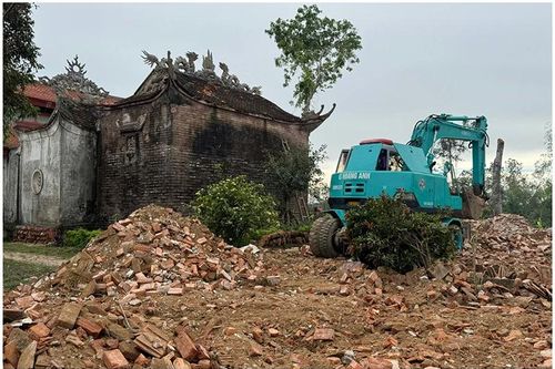 Khi di tích bị hư hỏng