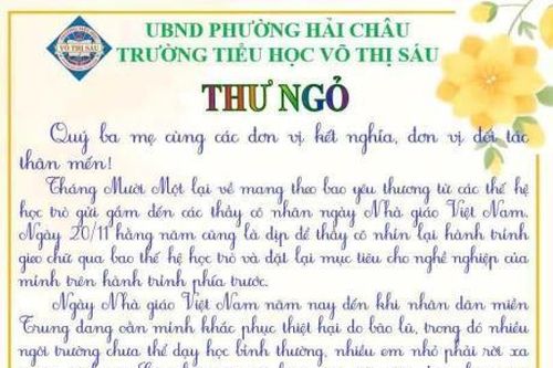 Gieo mầm nhân ái!