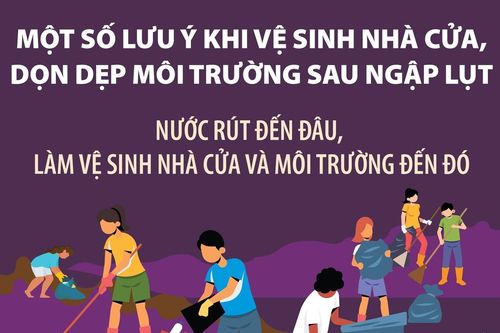 Nước rút đến đâu, làm vệ sinh nhà cửa và môi trường đến đó