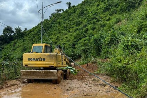 3 xã vùng Khánh Sơn chủ động ứng phó với bão số 15