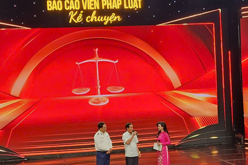 'Báo cáo viên pháp luật kể chuyện'
