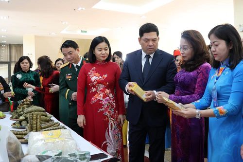 Bắc Ninh: Trưng bày, kết nối tiêu thụ sản phẩm tiêu biểu tại Đại hội đại biểu Phụ nữ tỉnh Bắc Ninh