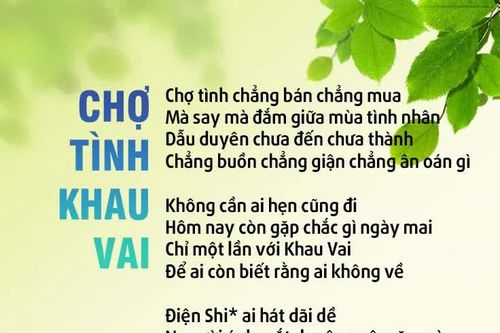 Chợ tình Khau Vai