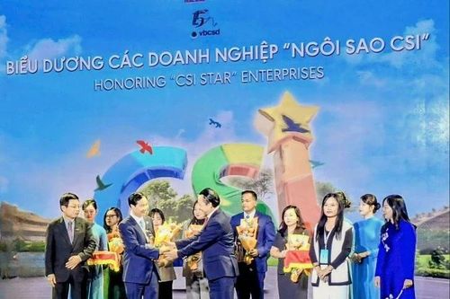 Tập đoàn Bảo Việt nhận danh hiệu Ngôi sao CSI