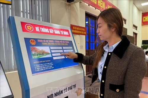Mô hình 'Ngày không viết' giúp giải quyết thủ tục hành chính cho người dân