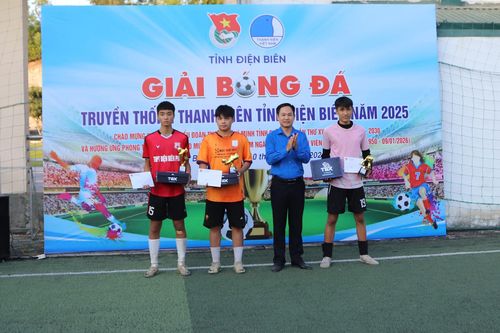 Trường THPT Điện Biên Phủ vô địch Giải bóng đá truyền thống Thanh niên năm 2025