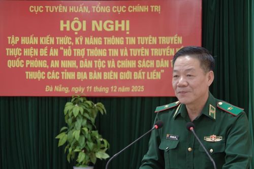 Tập huấn kỹ năng thông tin và tuyên truyền trên địa bàn các tỉnh biên giới đất liền