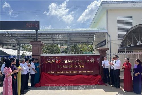 Vĩnh Long: Công bố đổi tên trường, ghi nhận đóng góp của Anh hùng Tạ Minh Khâm