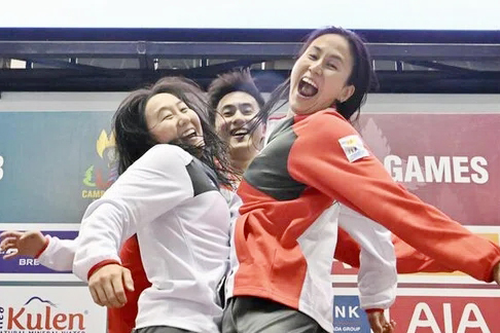 Bên lề SEA Games 33: 3 chị em cùng tỏa sáng