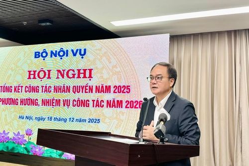 Bộ Nội vụ đẩy mạnh thực hiện các cam kết quốc tế về nhân quyền
