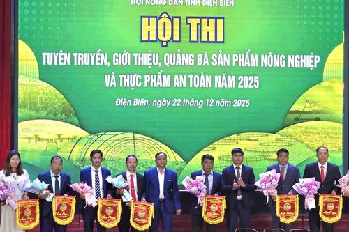 Điện Biên thi quảng bá sản phẩm nông nghiệp và thực phẩm an toàn