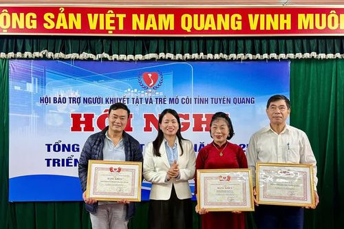 Tuyên Quang trên 3,1 tỷ đồng chăm lo người khuyết tật và trẻ mồ côi