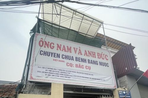 Lãnh đạo xã Bình Minh làm việc với chủ cơ sở 'chữa bệnh bằng nước'