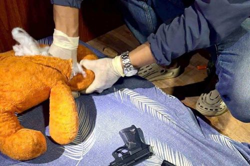 Cảnh sát dùng máy xúc đào bới hàng nghìn m2 tìm ma túy chôn dưới lòng đất