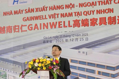 Gia Lai: Động thổ dự án Nhà máy sản xuất hàng nội - ngoại thất cao cấp